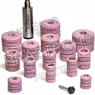 9/16" Pink Valve Grinding Stones + Stone Holder