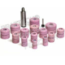 11/16" Pink Valve Grinding Stones +Stone Holder