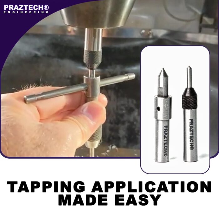 Spring Center Tap Guide Tool ( Align Tap for Threading Lathe Mill Jig ...