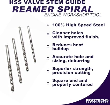 Valve Guide High Speed Steel Reamer - Image 2